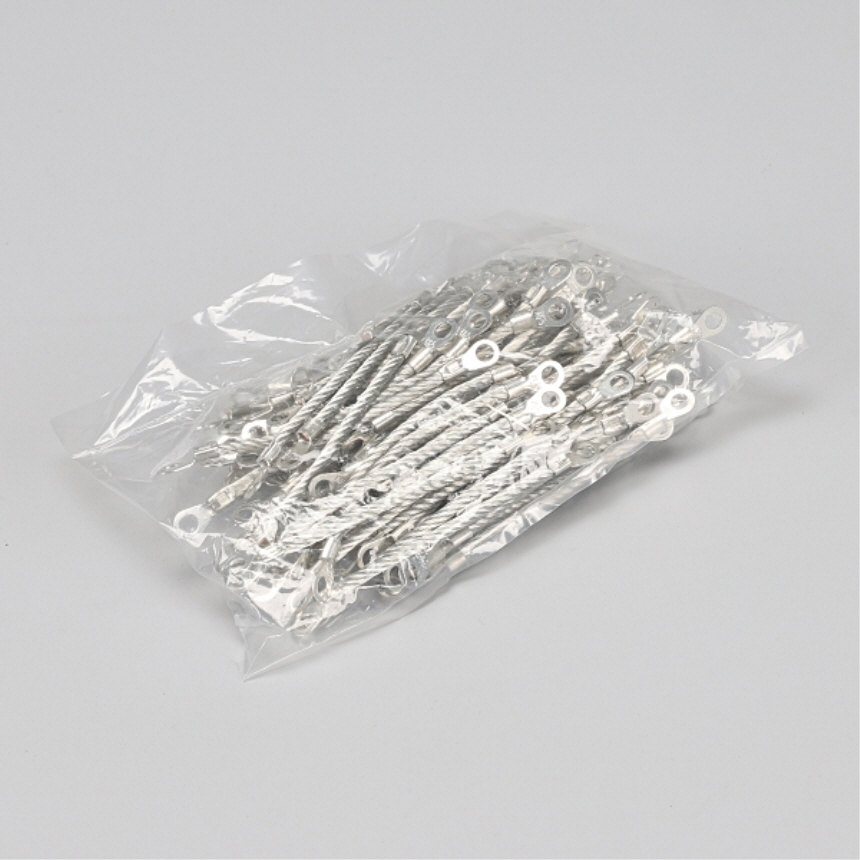 태양광 패널 접지점퍼 6SQ 100mm Ø5mm 100개 케이에스이 - 상세 이미지 3
