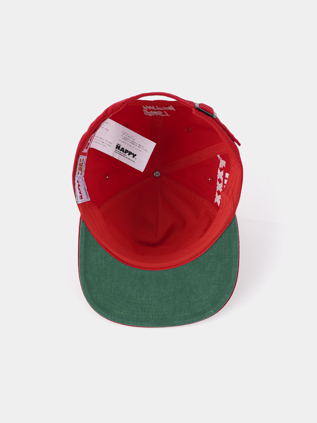 JUSTHAPPY WASHING CAP 워싱 캡 모자 이미지 6