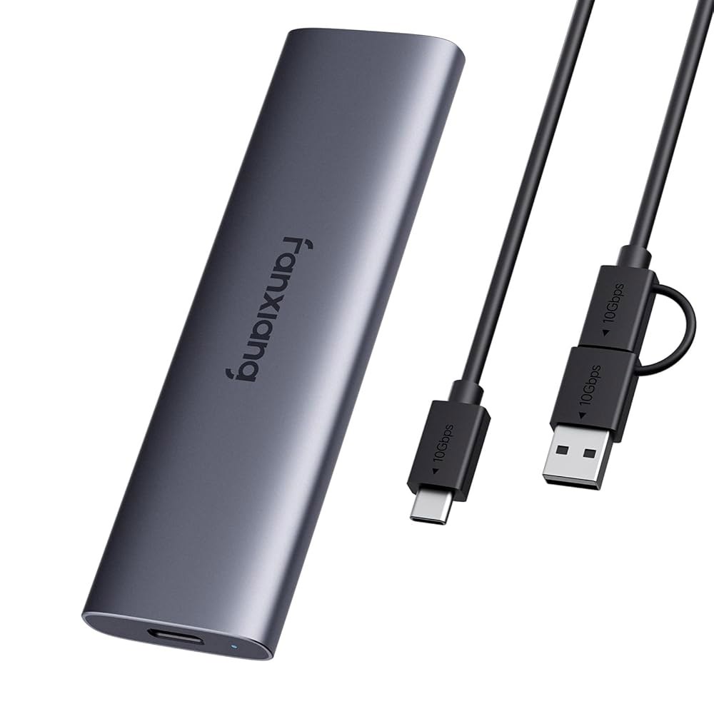 판샹 2TB 외장 SSD - 휴대용 솔리드 스테이트 드라이브, 1000MB /s, USB 3.2 Gen2 Type-C, 알루미늄 합금, iPhone15/16용 하드 Android, - 상품 이미지