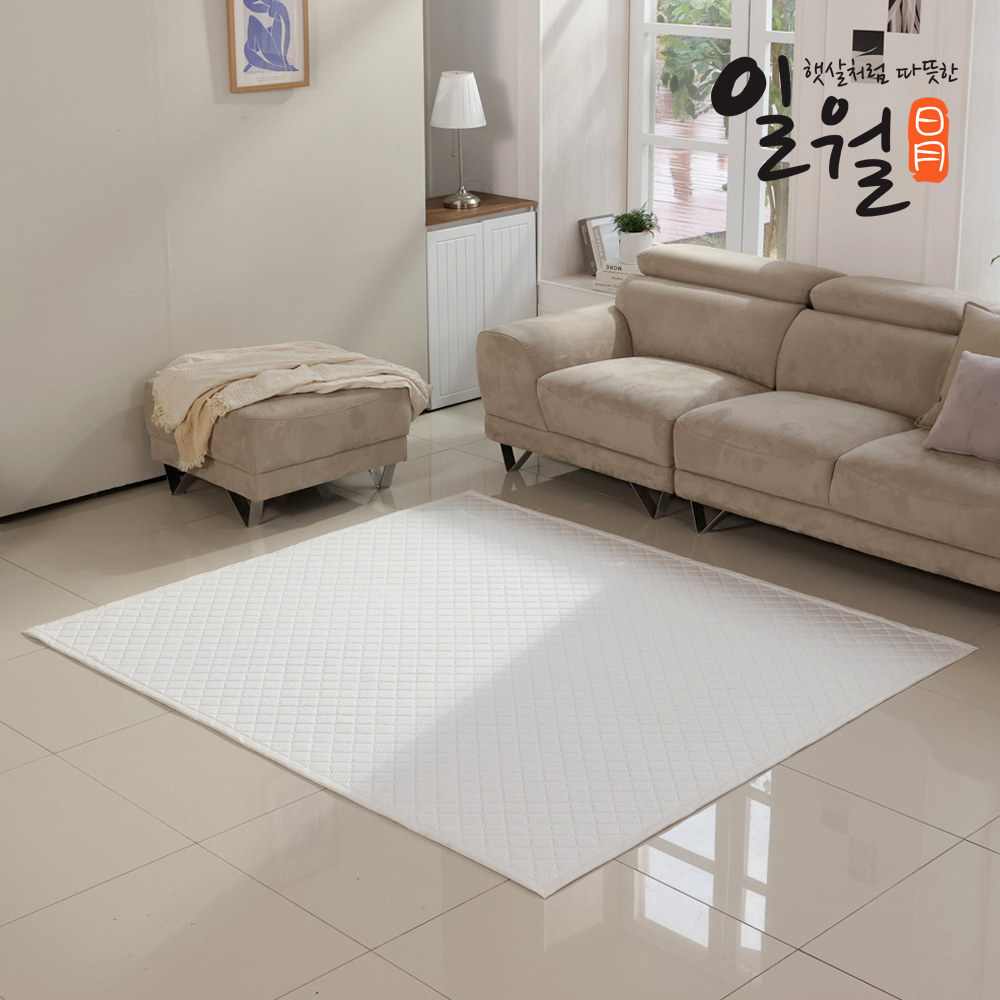 일월 골드에디션 쿨링 매쉬 패드 냉감사 열대야 침대 침구 아이보리, K(킹) - 상세 이미지 5