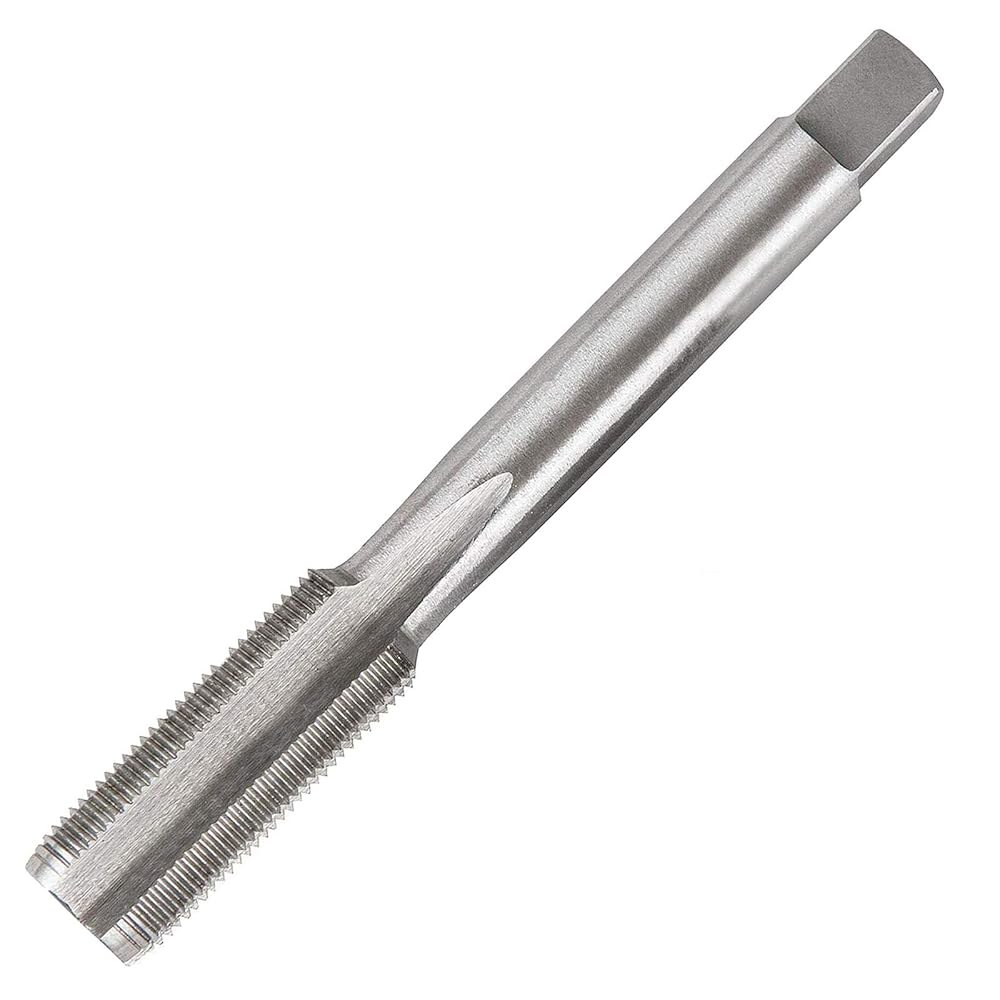 M14x2.0mm HSS 미터법 탭 앤 다이 세트 나사산 라운드 오른손 테이퍼 실버 톤 (2Pcs) - 상세 이미지 2
