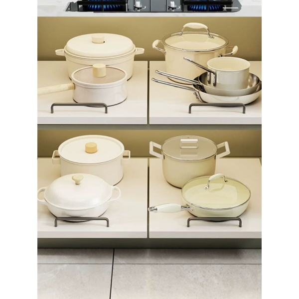 튼튼한 철제 멀티 틈새 수납렉 거치대 밥솥 전자레인지 선반 30cm 35cm 4cm - 상세 이미지 2
