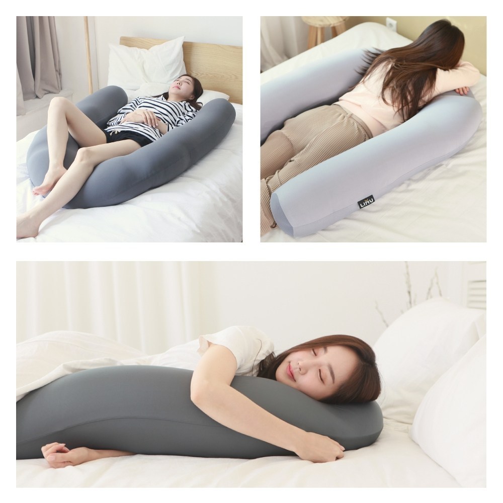 바디필로우 폭신한 대형쿠션 침대 수면쿠션 U자 - 상세 이미지 2