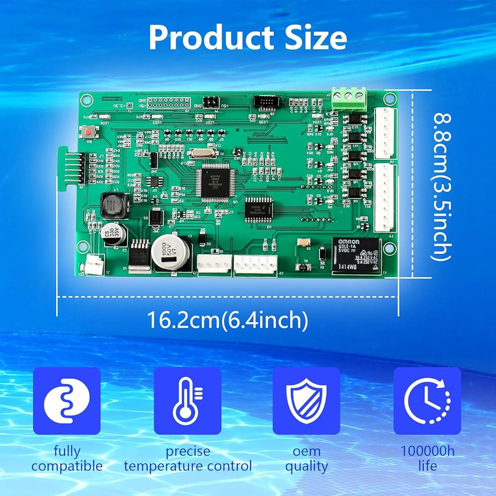 GearUp 업그레이드 42002-0007s 컨트롤 보드 키트 472610Z 스위치 멤브레인 패드, Sta-Rite SR200 / SR33 SR400용 Pentair MasterT - 상세 이미지 2