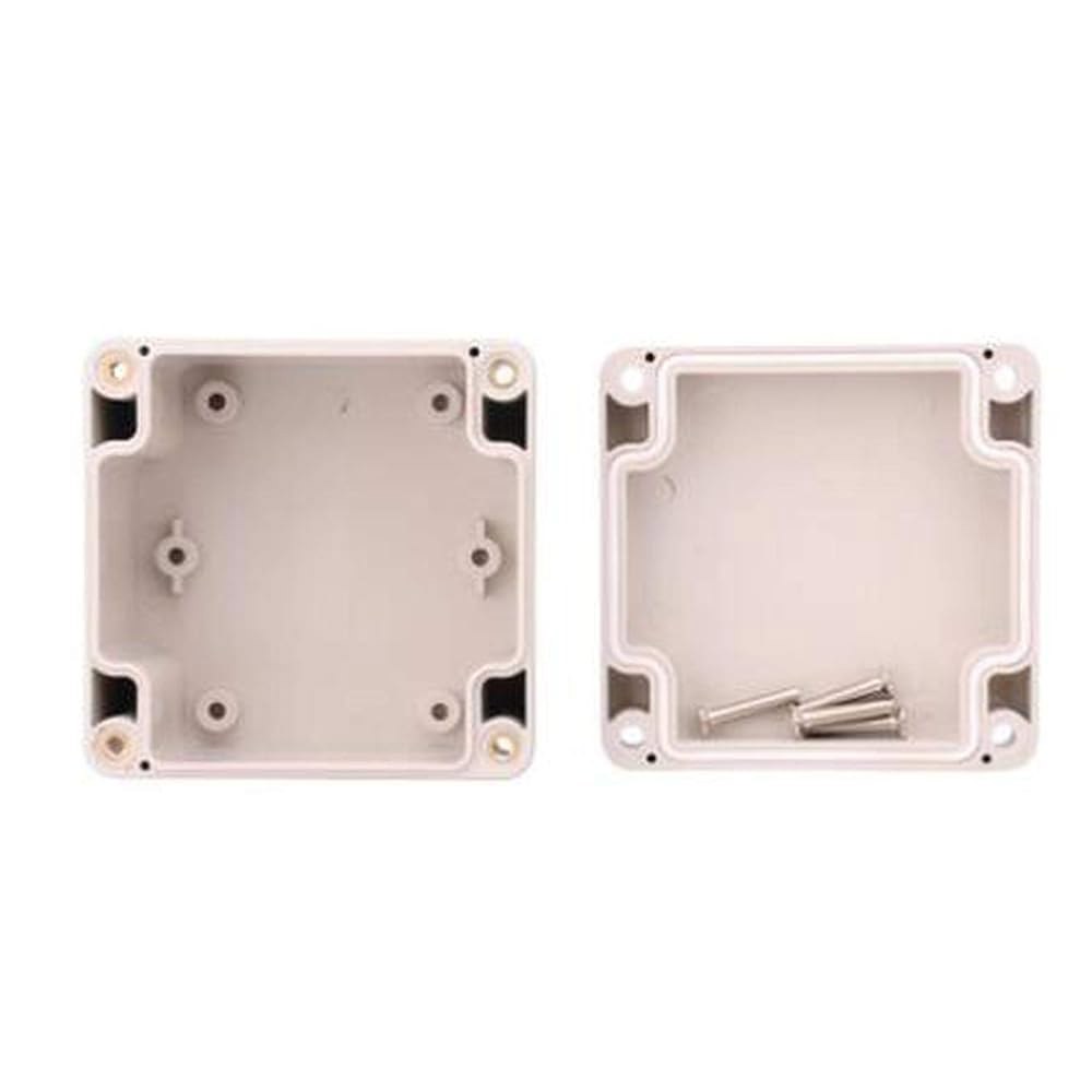 인더스트리얼 필드 5Pcs 83 81 56mm 3.26 x 3.18 2.2 (L W h) 밀폐 방수 박스 미끄럼 방지 PCB 먼지 상자 - 상세 이미지 2