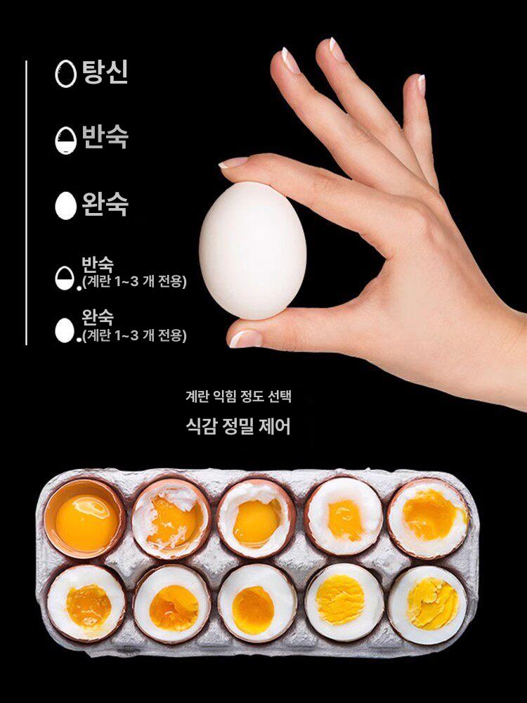 계란찜기 달걀 쿠커 계란 가정용 찜기 만능찜기 스텐 찜기 멀티 - 상세 이미지 3