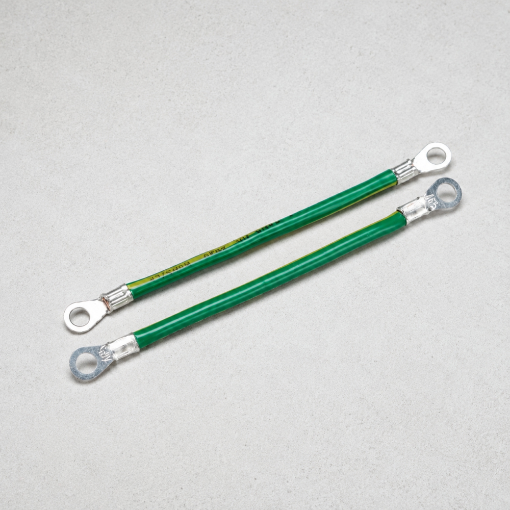 태양광 패널 모듈 접지점퍼 KIV 6SQ 100mm Ø5mm 200개 엔이텍 - 상품 이미지