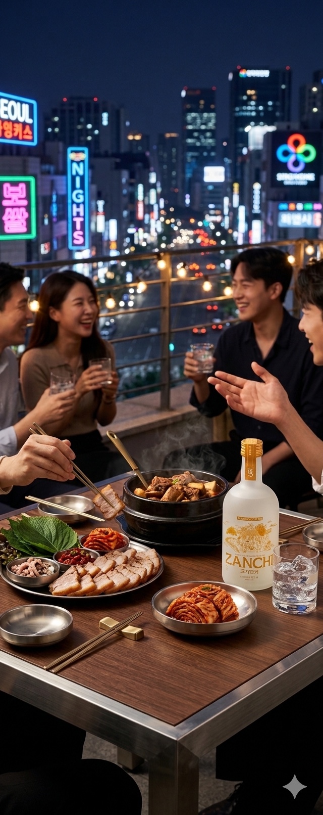 미슐랭 입점, 고기러버를 위한 술, 고기잔치 20도 375ml - 상세 이미지 2