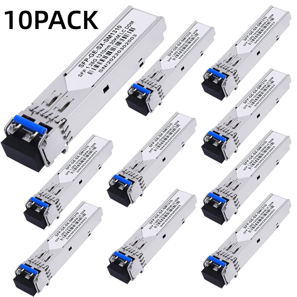Cisco GLC-LH-SMD, 유비퀴티 유니파이, 메라키 MA-SFP-1GB-LX10, 포티넷, 마이크로틱, TP-링크, 넷기어, TL-SM311LS, D-링크용 1.25G SF - 상세 이미지 2