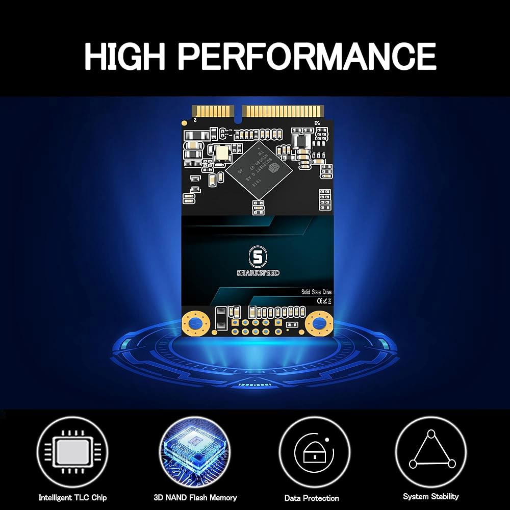 노트북 PC 데스크탑용 S SHARKSPEED SSD mSATA 64GB SATA 3 내장 솔리드 스테이트 드라이브 32GB mSATA SSD - 상세 이미지 2