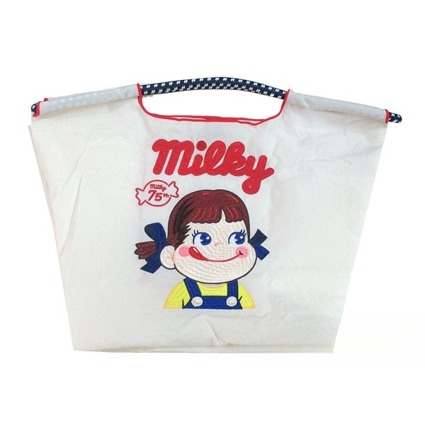 볼앤체인 x 후지야 밀키 페코짱 75주년 한정판 토트백 Limited Edition Eco Bag (2컬러) - 상품 이미지