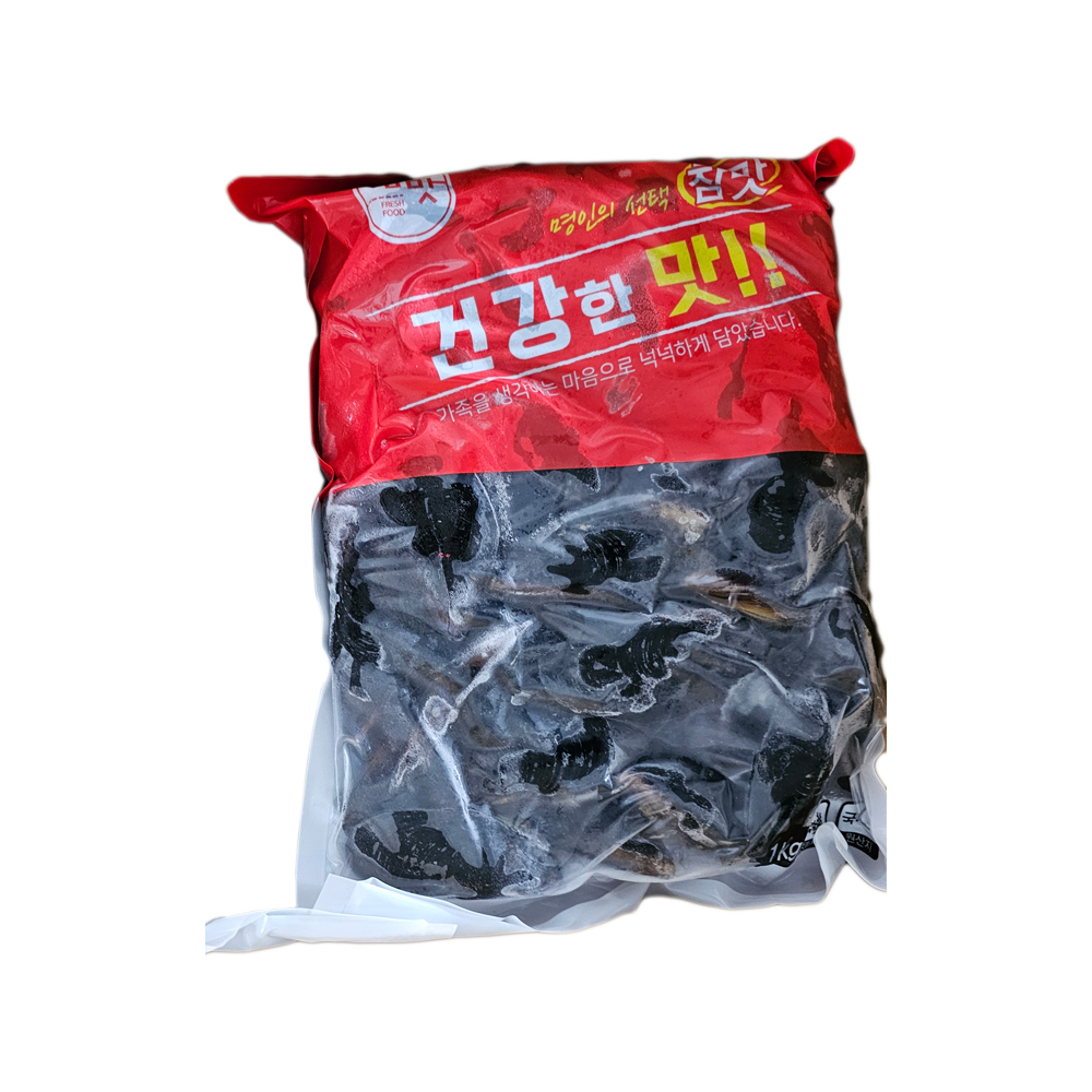 자숙 피홍합 1kg 국내산 자숙홍합 냉동 손질 대용량 업소용 벌크 - 상품 이미지