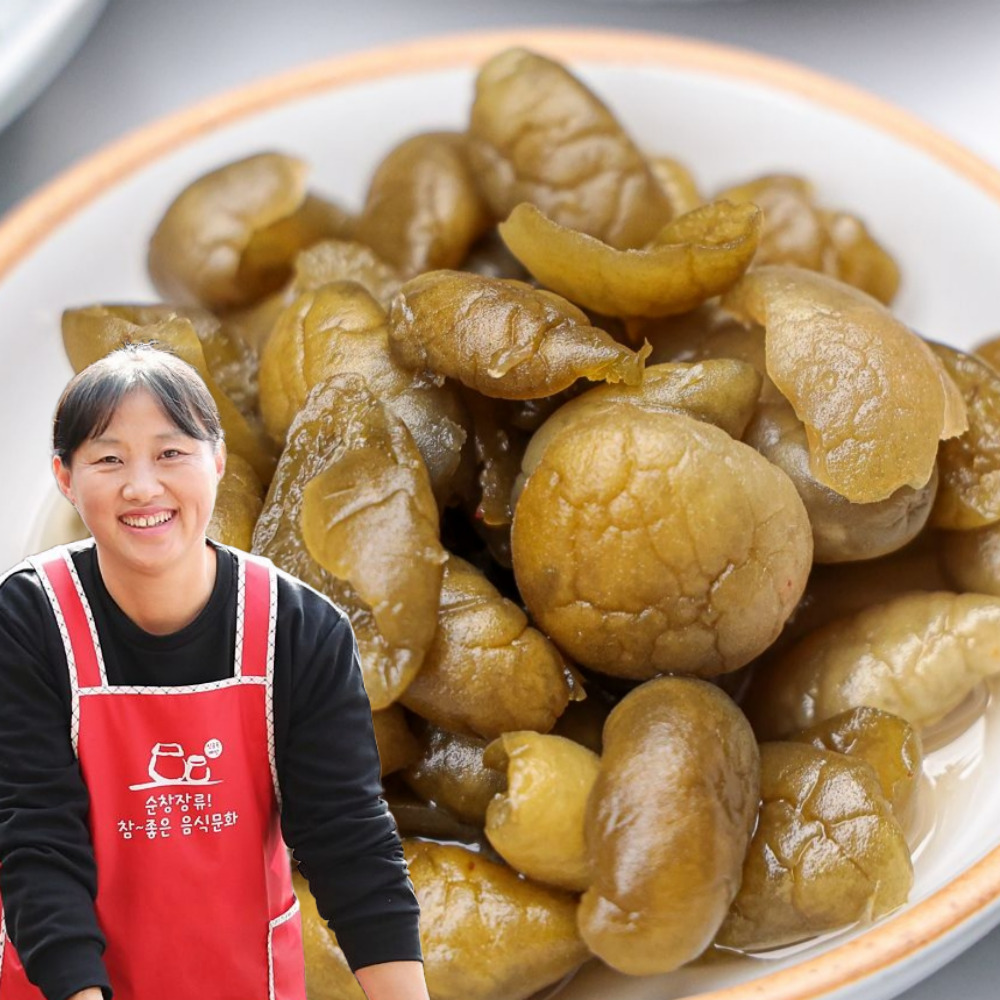 국산 매실장아찌 청 매실 절임 순창 가남 500g, 1개 - 상품 이미지