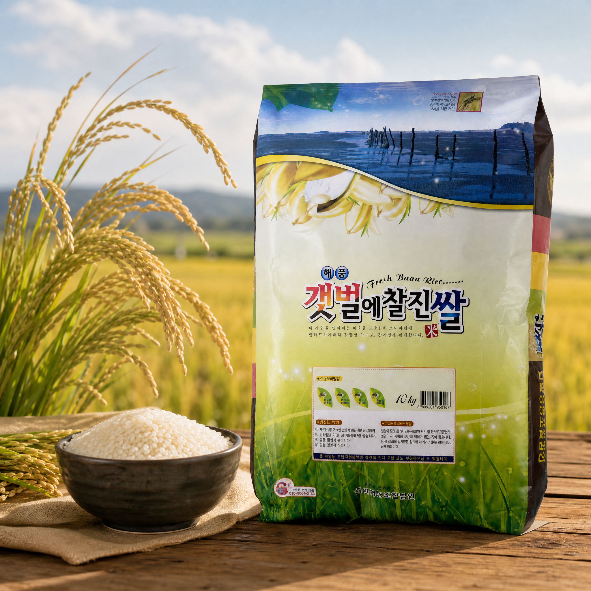 금판영농조합법인 갯벌에찰진쌀 10kg 해풍 당일도정 - 상세 이미지 2
