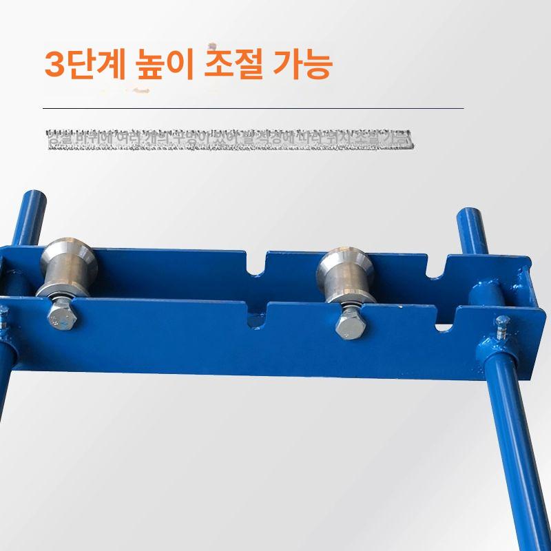 와이어 전선 케이블 풀링기 릴 선 받침대 선통대 드럼 포설기 연결 - 상세 이미지 3