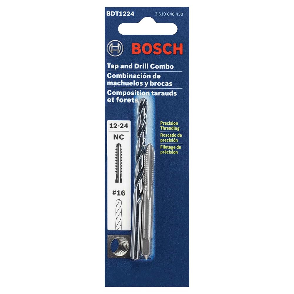 BOSCH BDT1224 12-24 플러그 탭 및 No. 16 드릴 비트 콤보 세트 - 상세 이미지 2
