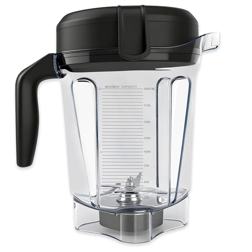 블렌더 피처 64oz 로우 프로파일, Vitamix 780 75-0 7500 5000 5200 Vm0102 Vm0103Vm0197 E310 프로페셔널/상업용/클래식 시리즈 등 블렌 - 상품 이미지