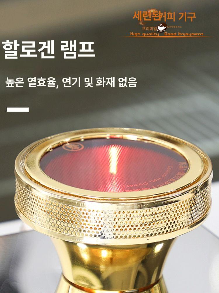 램프 사이폰 원두추출 추출기 오븐 냄비 히터 2인분 하이로 B - 상세 이미지 3