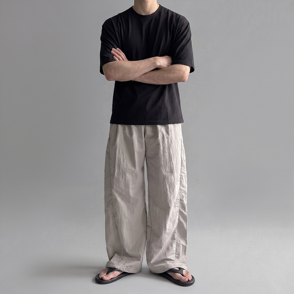 쿨링반팔티 남자흰티 쿨티셔츠 남성오버핏반팔 이미지 6