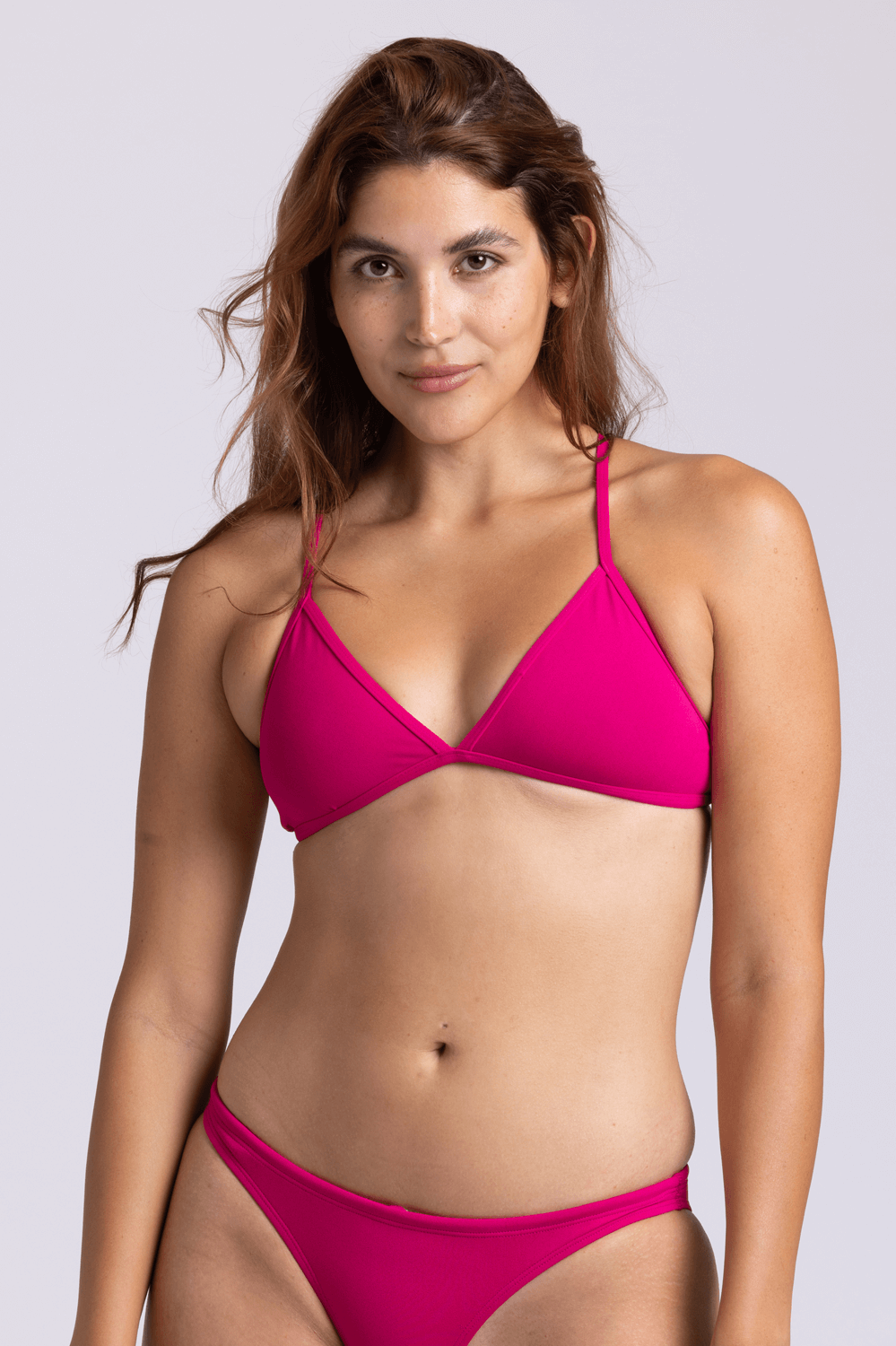 졸린 트라이앵글 비키니 탑 Dragon Fruit, M - 상세 이미지 5
