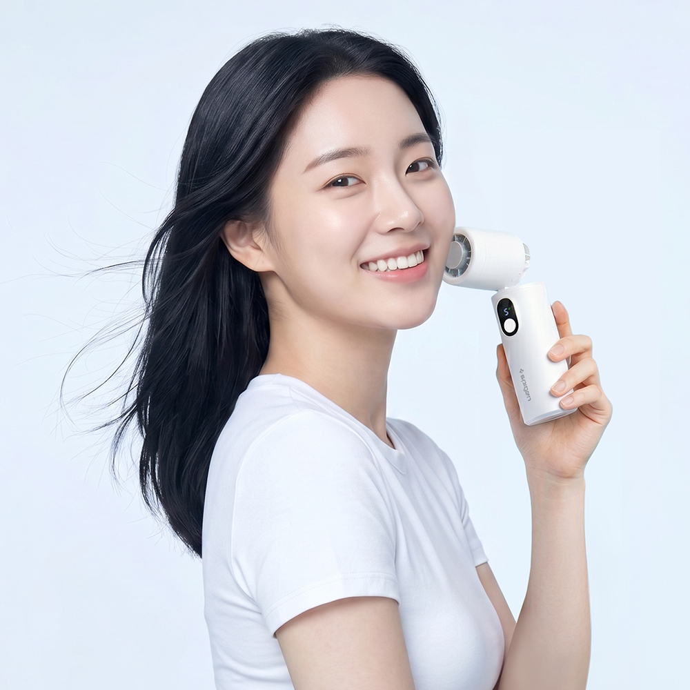 슈피겐 펠티어 냉각 접이식 미니 휴대용 선풍기 손풍기 에어닉 폴디니 스틱 A908 - 상세 이미지 2
