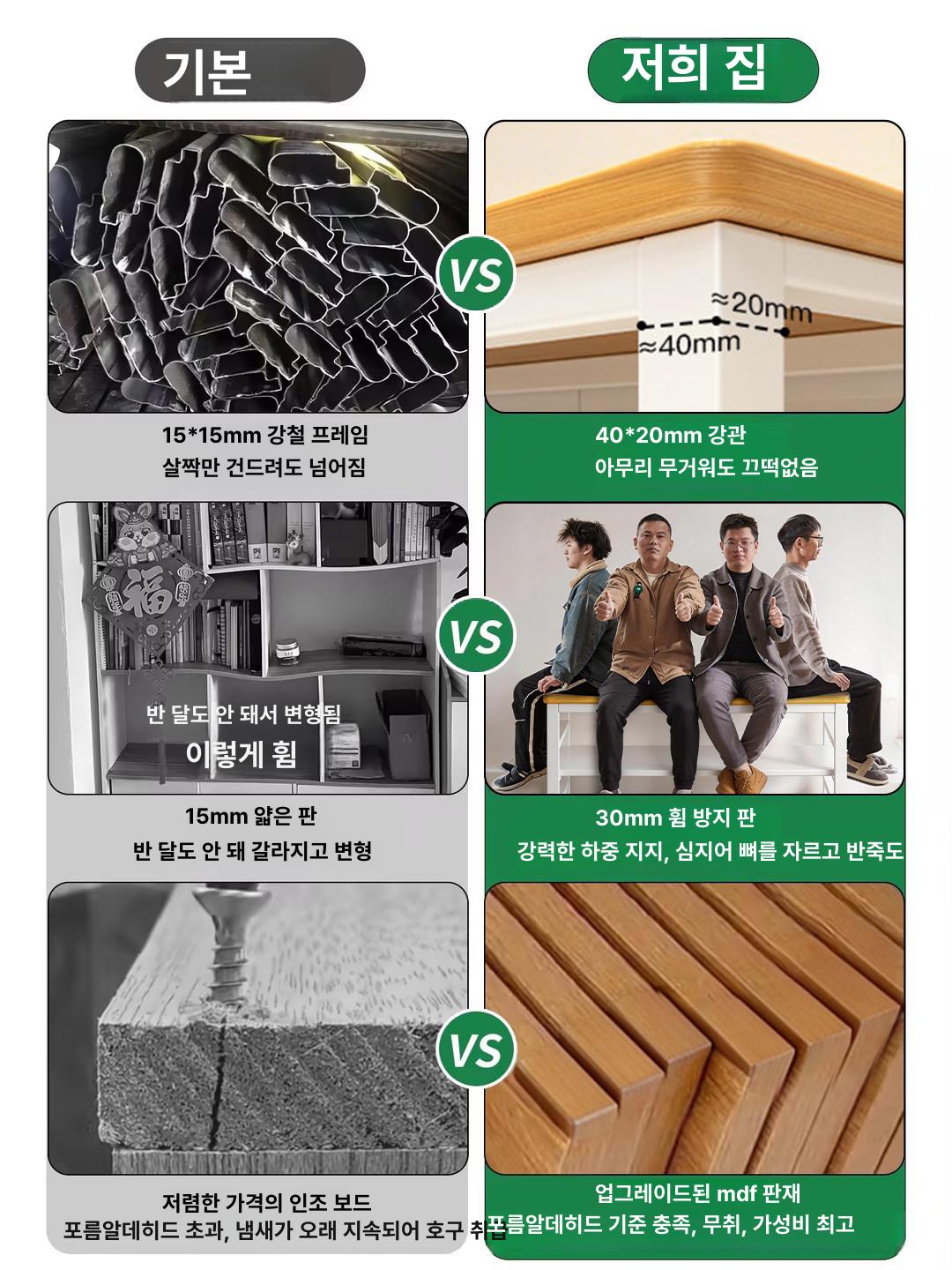폭좁은 선반 얇은 책장 틈새장 슬림 책꽂이 원목 카페 수납장 무타공 - 상세 이미지 4