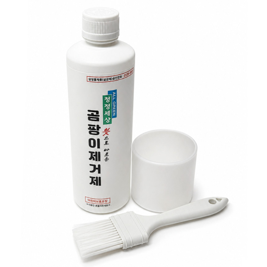 청정세상 바르는 곰팡이 제거제 방지 벽지 실리콘 욕실 베란다 500g, 1개 사진 3