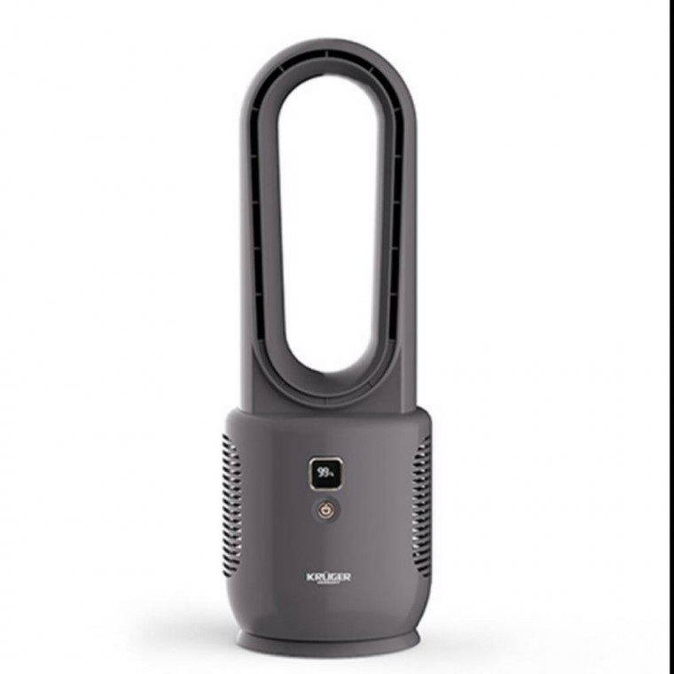 저소음 날개없는 선풍기 USB 충전식 탁상 무선 BLDC 팬 - 상품 이미지