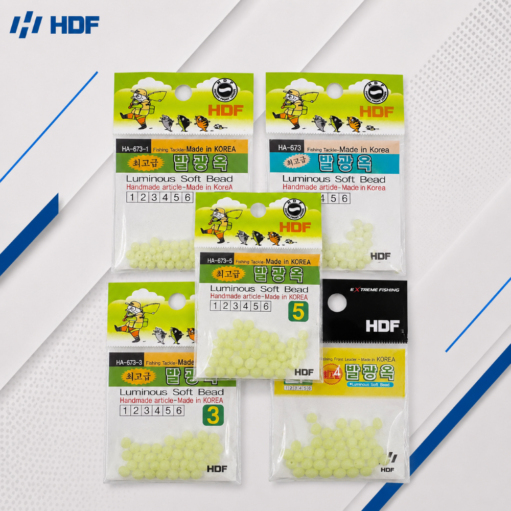 HDF 해동조구사 최고급 발광옥 야광구슬 피싱구슬 HA-673 - 상품 이미지