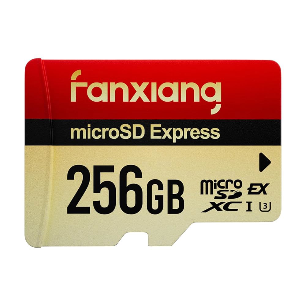 닌텐도 스위치 2용 판샹 KM800 256GB 마이크로SD 익스프레스 카드, 최대 900MB/s 읽기 속도, UHS-I, U3, 고성능 게이밍 메모리 카드 256GB - 상품 이미지