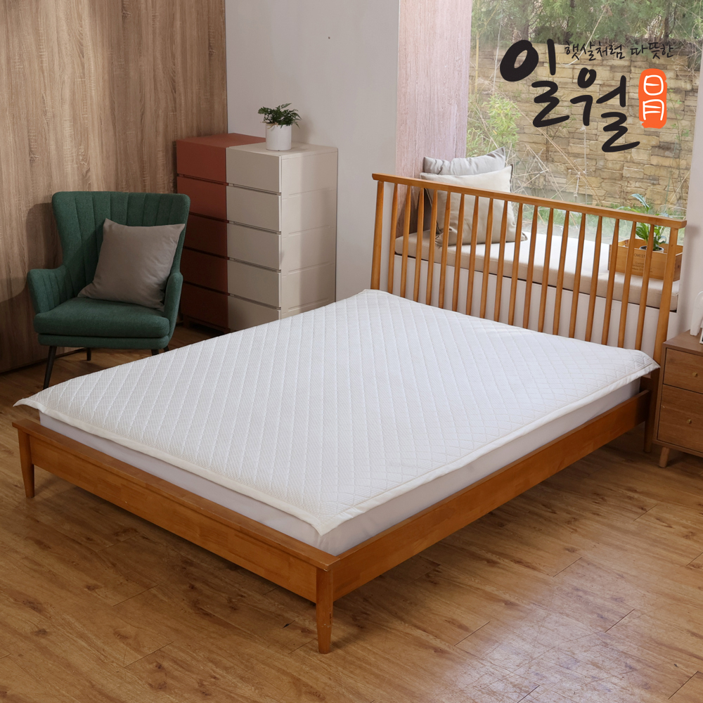 일월 골드에디션 쿨링 매쉬 패드 냉감사 열대야 침대 침구 아이보리, K(킹) 이미지 6