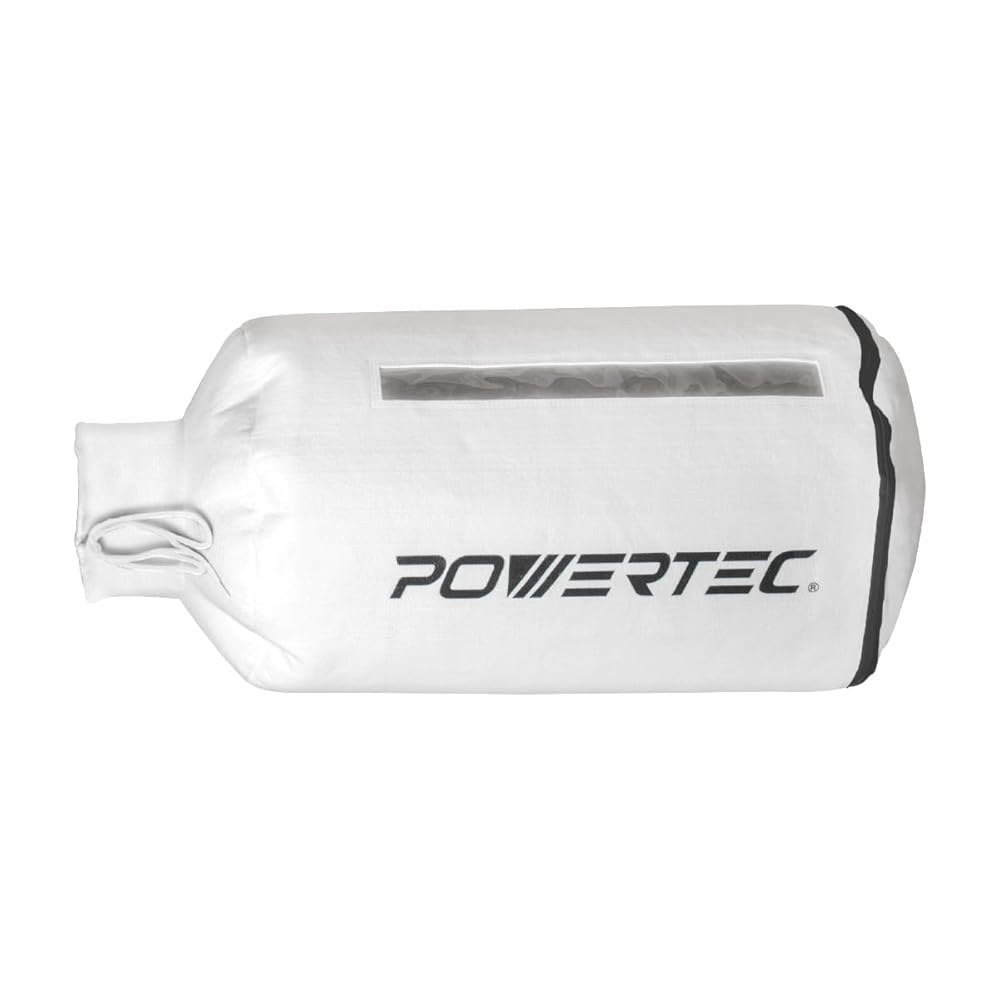 월마운트 집진기용 POWERTEC 70334 먼지 필터 백, 1 마이크론, 그리즐리, 샵 폭스, 로클러 델타, 웬, DC5371 / 5372 1 dust collector bag - 상품 이미지