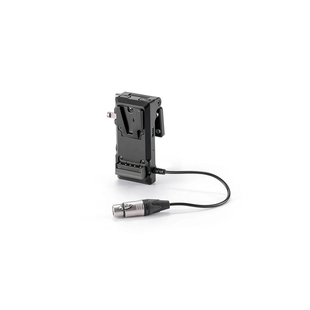 틸타 배터리 플레이트, 캐논 C400 - V 마운트와 호환 | PD USB-C, 2핀, P-탭 포함 USB-C 입력 스위블 디자인 - 상품 이미지