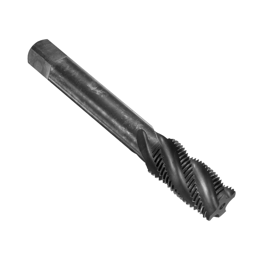 uxcell 스파이럴 플루트 스레드 탭 M16 x 1.5 H2 미터법 기계 비트, 질화 코팅 나사 수리 도구, M2 고속 강철(HSS) M8 x 1 H2 - 상품 이미지