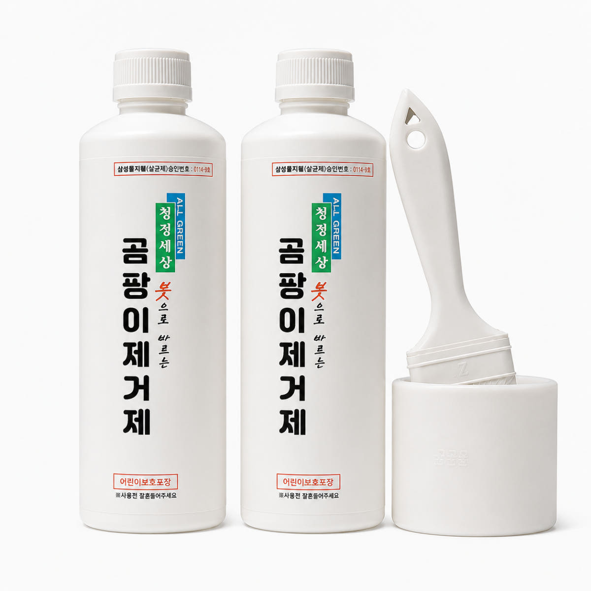 청정세상 바르는 곰팡이 제거제 500g, 2개 가격 비교 올그린코리아 청정세상 바르는 곰팡이 제거제 500g, 2개