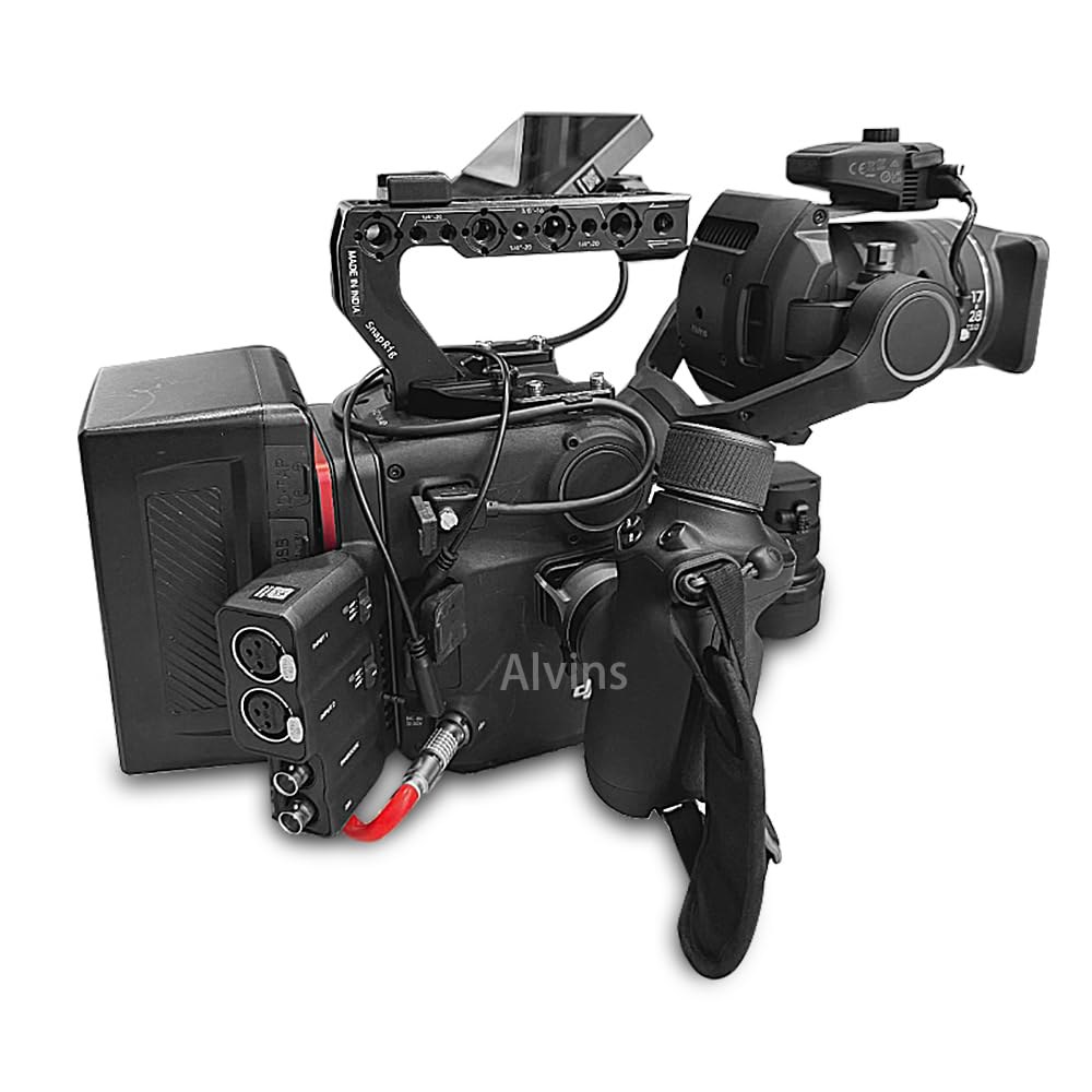 DJI 로닌 4D용 알빈스 V 마운트 배터리 플레이트, 스트레이트 1B 6핀 남성 DC-in 출력 4D 롱 케이블용 플레이트 1 Right Angle 6-Pin Short - 상세 이미지 2