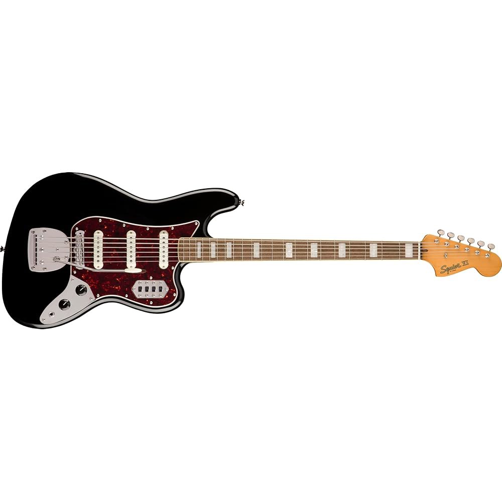 스퀴어 클래식 바이브 6현 베이스 VI, 블랙, 로렐 핑거보드 3-Color Sunburst Guitars - 상품 이미지