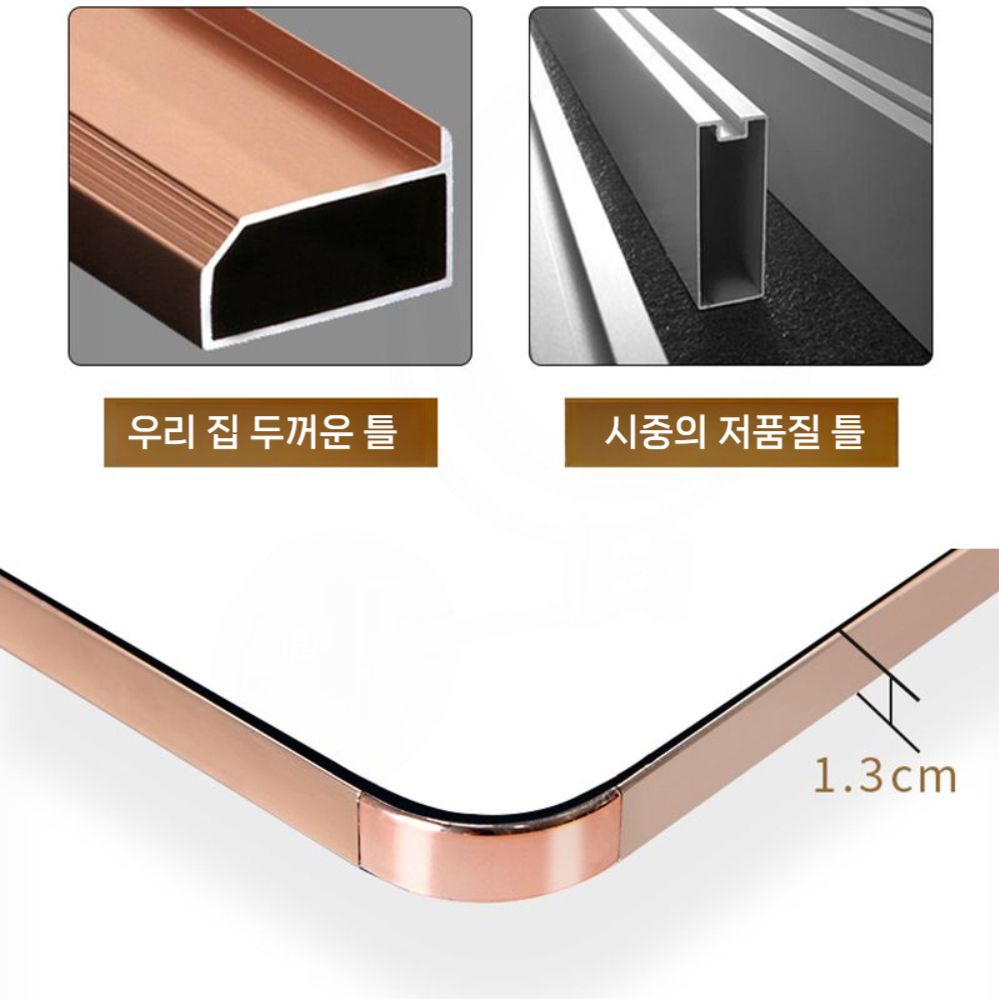 전신미러 미닫이 싱글 풀세트 서랍 고급슬라이딩 장농 이불장 원룸 측면 장롱세트 키큰장 옷장 80x35cm 스페이스 블랙 다른 없음 - 상세 이미지 5