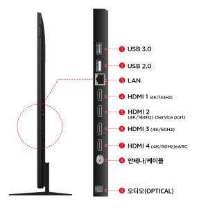 TCL 85C7L 4K SQD-Mini LED 구글 TV 상세 이미지 5