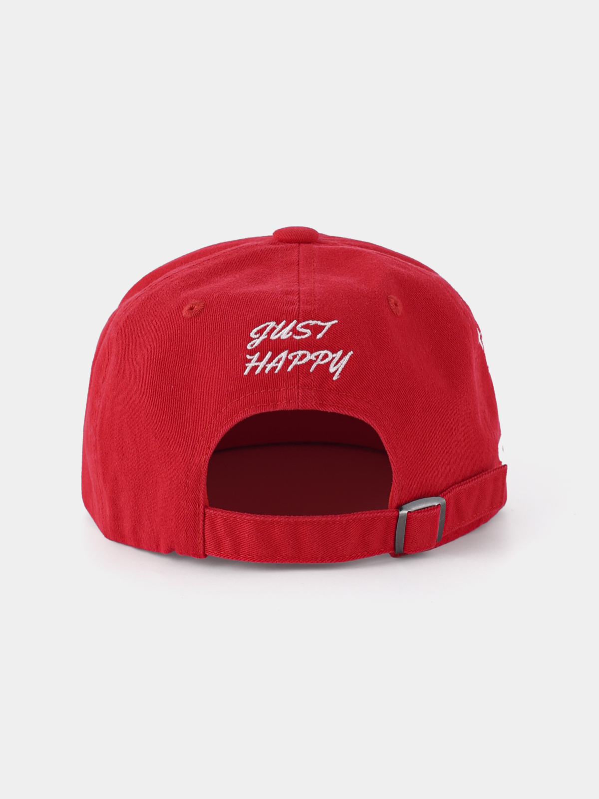 JUSTHAPPY WASHING CAP 워싱 캡 모자 - 상세 이미지 4