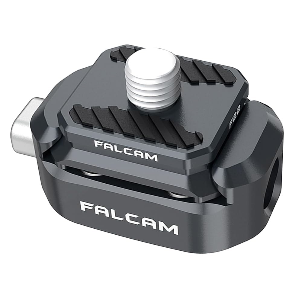 ULANZI Falcam F22 Insta360용 퀵 릴리스 키트, 카메라 장착 어댑터, 1/4인치 스레드를 QR 시스템으로 변환, 사진작가용 액세서리, Insta ONE RS, - 상품 이미지