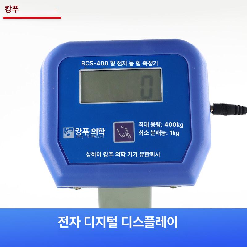 배근력 측정기 디지털 체력 테스트 전신 근력 테스트기 업그레이드 포함 플러그인 배터리 겸용 프리사이즈 - 상세 이미지 4