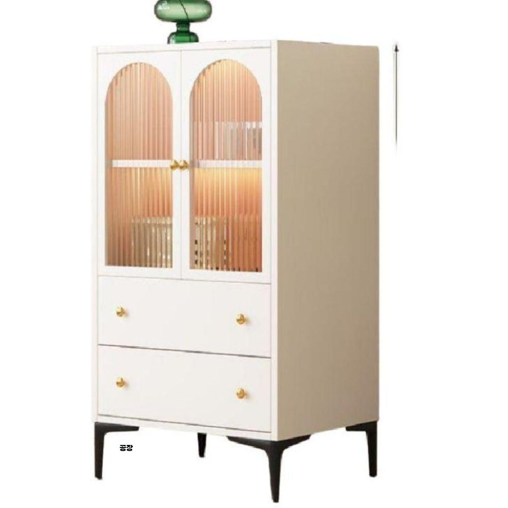 주방 수납장 프렌치 모던 사이드보드 수납 서랍장 거실 60CM - 상품 이미지