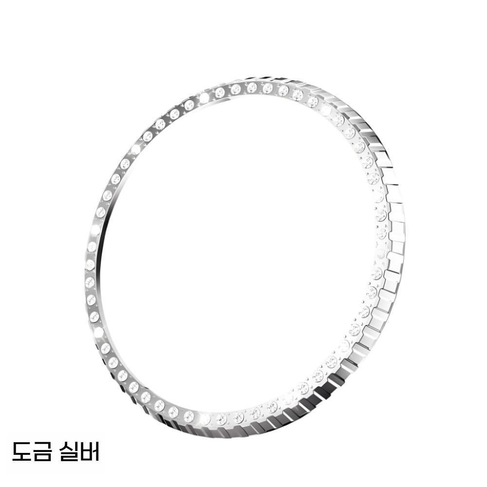 갤럭시워치8 클래식 액정 보호 케이스 다이아몬드 금속 반지 베젤 커버 이미지 6