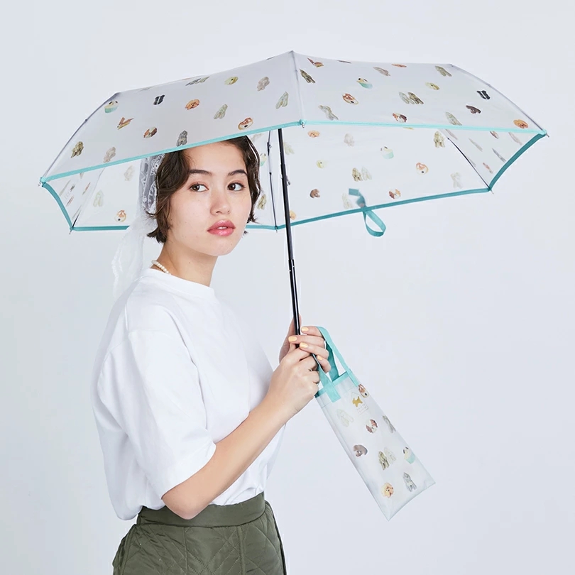 비코즈 일본 클리어 우산 메종 테리어 콜라보 because B-056372 이미지 8