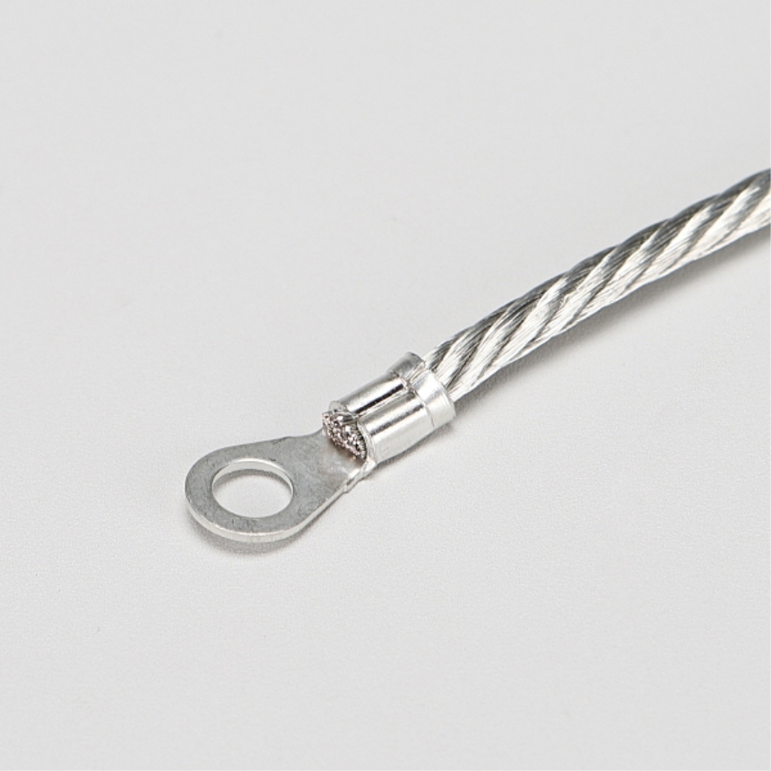 태양광 패널 접지점퍼 6SQ 150mm Ø5mm 100개 케이에스이 - 상세 이미지 4