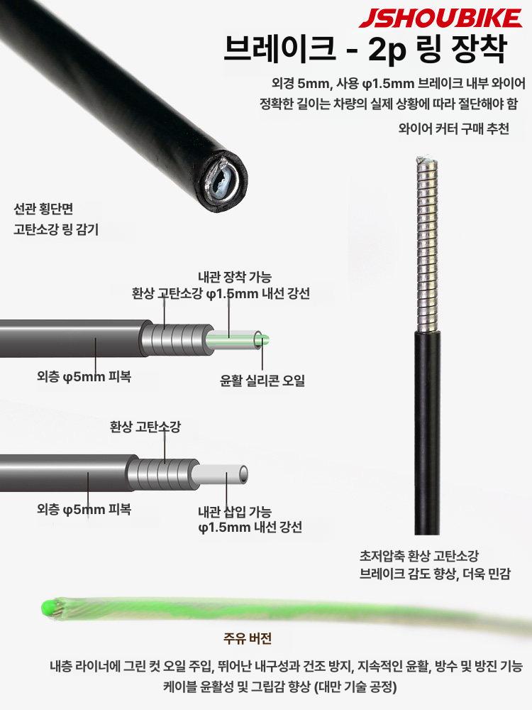 와이어 전선 삐삐 선 pp 케이블 연습 피복 철심 강화형 구리 강철 순동 분배기 - 상세 이미지 3