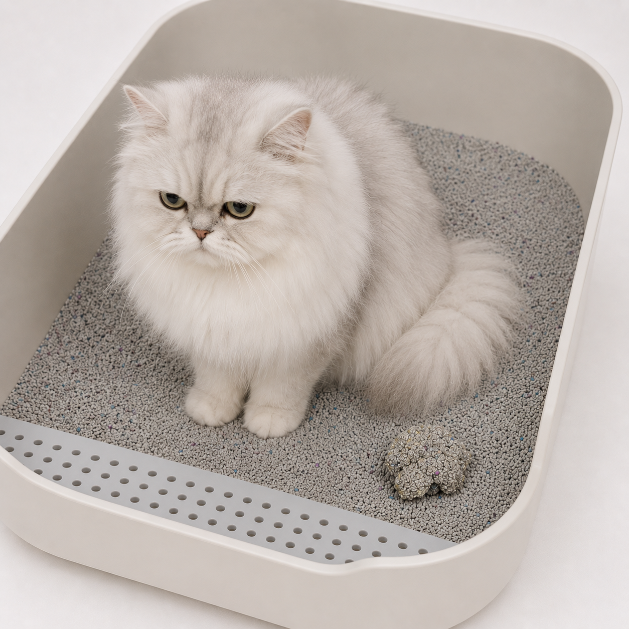 먼지없는 고양이 벤토나이트 모래 장미향, 4L, 6개 이미지 6