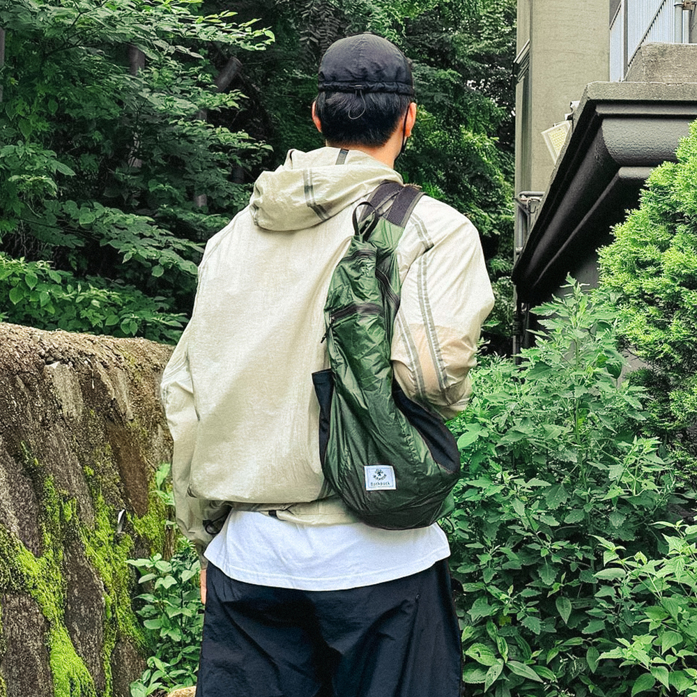 폴딩백팩 24L 초경량 백팩 휴대용 접이식가방 등산 레저 하이킹 퍼플 - 상품 이미지
