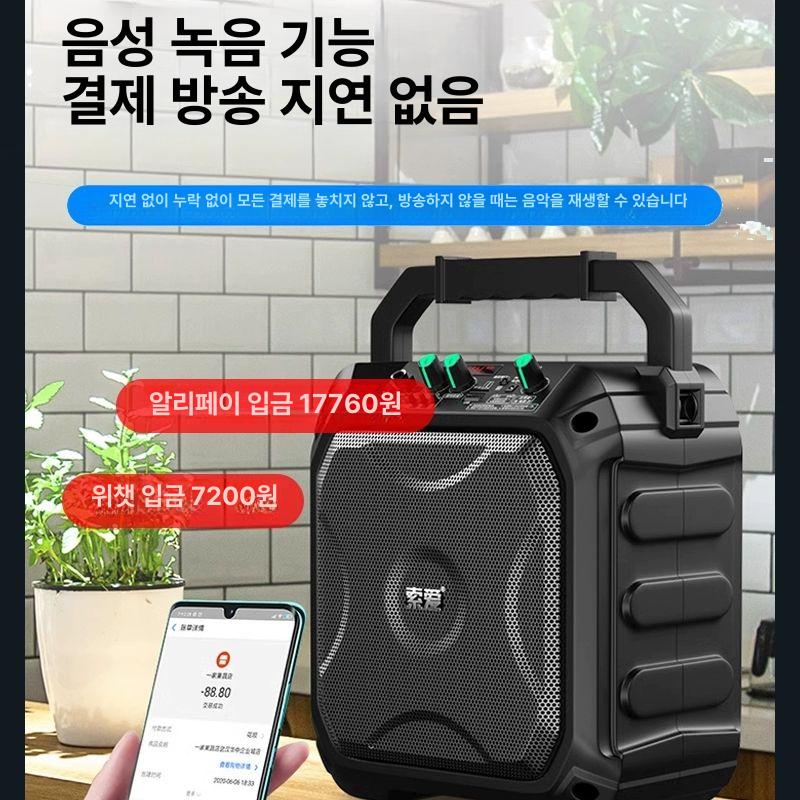 블루투스 대용량 신형 K 노래방 저음 강화 표준 버전 없음 기본구성 - 상세 이미지 4